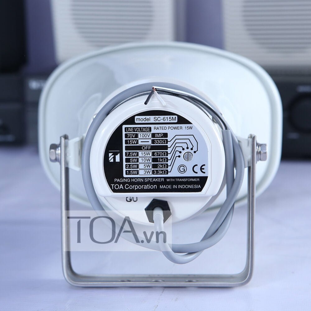 TOA SC-615M: Loa nén, TOA SC-615M, SC-615M