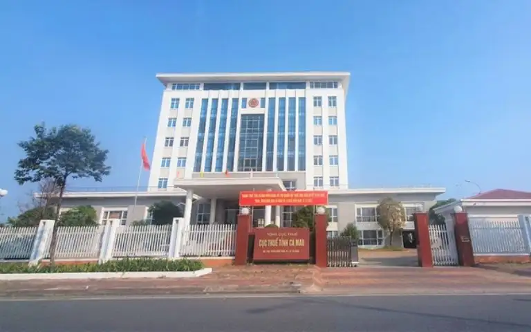 Dự án thi công tại Cục thuế tỉnh Cà Mau